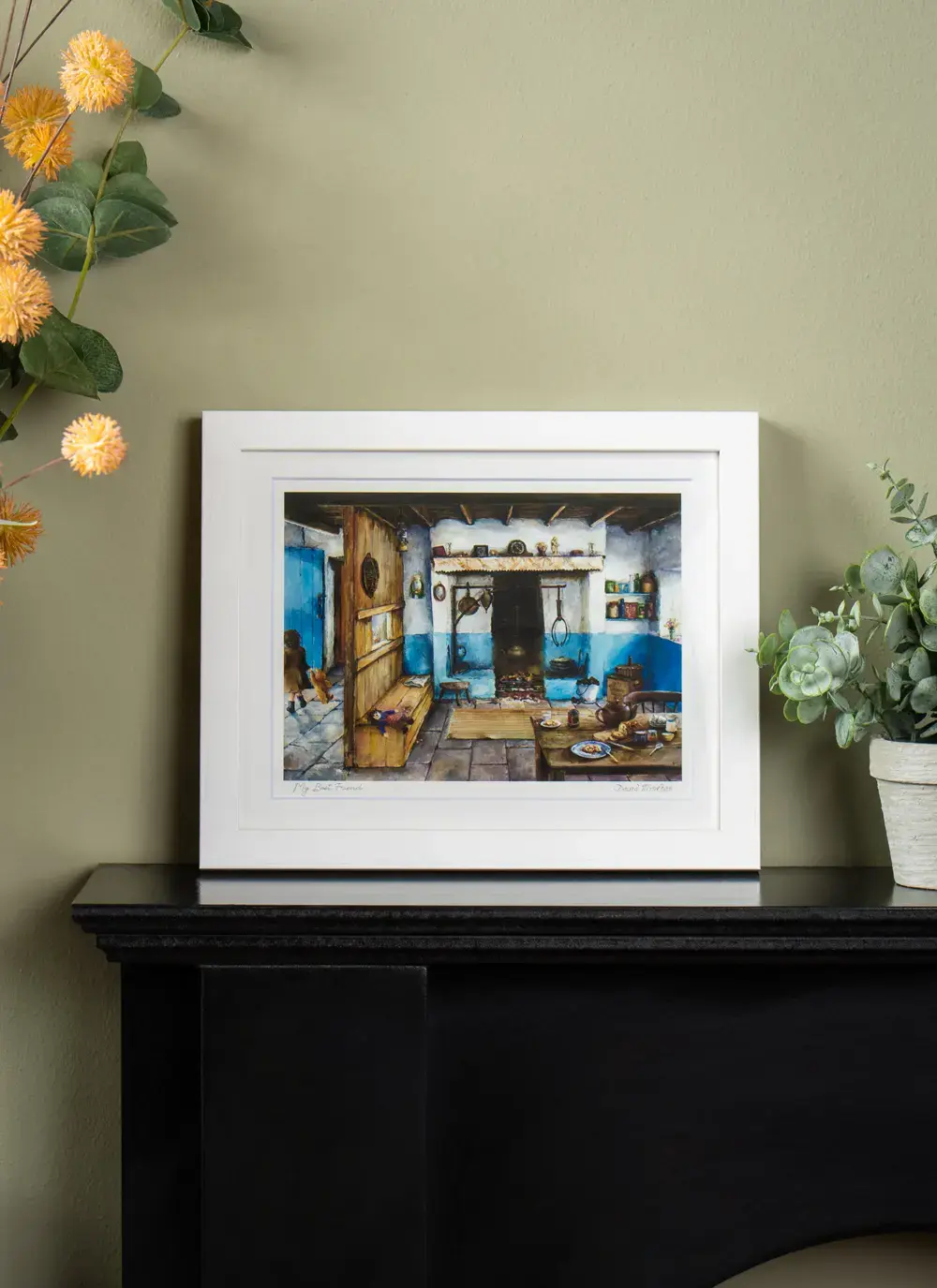 My Best Friend Framed Print